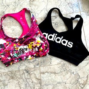2 Adidas sports bras